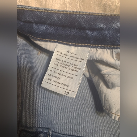 EUC Kancan high rise curvy rolled hem skinny jeans sz 32 - Picture 4 of 8